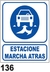 Cartel Seguridad Linea Obligación 40 X 45 - Alto Impacto 0.8 Mm - tienda online