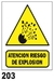 Cartel Seguridad Linea Advertencia 40 X 45 - Alto Impacto 0.8 Mm en internet