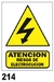 Cartel Seguridad Linea Advertencia 22 X 28 - Alto Impacto 0.8 Mm