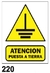 Cartel Seguridad Linea Advertencia 22 X 28 - Alto Impacto 0.8 Mm - tienda online