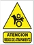 Cartel Seguridad Linea Advertencia 22 X 28 - Alto Impacto 0.8 Mm - tienda online