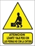 Cartel Seguridad Linea Advertencia 40 X 45 - Alto Impacto 0.8 Mm