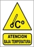 Cartel Seguridad Linea Advertencia 22 X 28 - Alto Impacto 0.8 Mm - D&G Seguridad Industrial