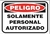 Cartel Seguridad Linea Peligro 30 X 40 Cm - Alto Impacto 0.8 Mm - D&G Seguridad Industrial