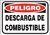 Cartel Seguridad Linea Peligro 30 X 40 Cm - Alto Impacto 0.8 Mm en internet