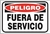 Cartel Seguridad Linea Peligro 30 X 40 Cm - Alto Impacto 0.8 Mm - tienda online