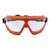 ANTIPARRA LIBUS DE SEGURIDAD AVIATOR TRANSPARENTE NARANJA AF - 903118 - comprar online