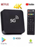 TV Box Smart Android 11.1 Com Wi-Fi, Caixa de Internet 5G, Instalação de Televisão, 512GB 4K na internet