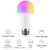 Lâmpada Inteligente WiFi 15W E27 Lâmpada LED RGB Funciona com Alexa/Google