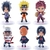 Imagem do Naruto Sasuke Gaara Uchiha Madara figura Estilo Personalidade, 6 lote/pçs