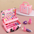 Maquiagem Cosméticos Kit de Brinquedos Para Meninas Toy Play Set, Batom, Sombra de Olhos. - comprar online