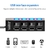 Hub 2.0 Multi USB. Use Adaptador de Energia 4/7 Expansor múltipla de Portas. Hub USB 3.0 com Switch Cabo 30CM. - comprar online