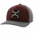 GORRA HOOEY MAROON/GREY 6 PANEL FLEXFIT WITH GREY/BLACK HOOEY LOGO L/XL - comprar en línea