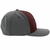 GORRA HOOEY MAROON/GREY 6 PANEL FLEXFIT WITH GREY/BLACK HOOEY LOGO L/XL en internet