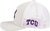 GORRA HOOEY TCU GREY 5 PANEL FLEXFIT CAP WITH WHITE/PURPLE HOOEY LOGO L/XL en internet