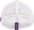 GORRA HOOEY TCU GREY 5 PANEL FLEXFIT CAP WITH WHITE/PURPLE HOOEY LOGO L/XL - Hatplace