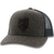 GORRA HOOEY BROWN/BLACK 6 PANEL TRUCKER WITH BROWN AND BLACK LOGO OSFA