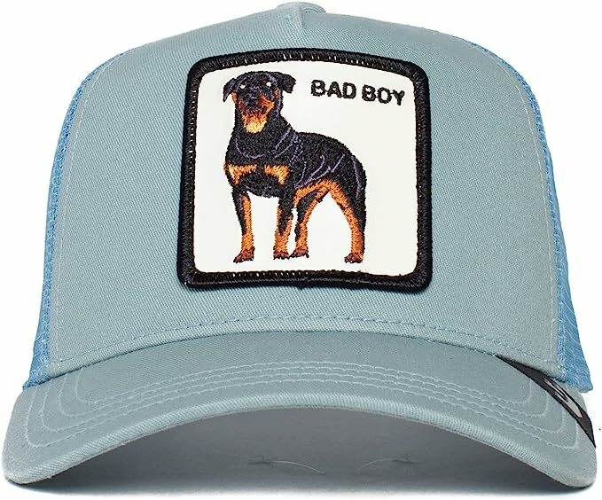 Gorra Goorin Bros Slate Perro Bad Boy azul gris 101 0990