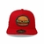 Gorra JC Hamburguesa roja JC Burgers red