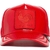 Gorra Goorin Bros Gallo Roja Tipo piel charol