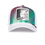 Gorra Goorin Bros Lobo blanco brillo verde 101-1693 POWDER WHITE