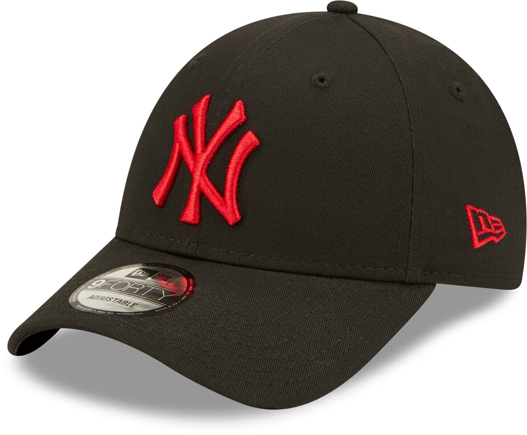 GORRA NEW ERA 940 AF MLB NEW YORK NY YANKEES BLKATR NEGRO CON ROJO