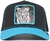 Gorra Goorin Bros Silver Tiger Blue Streak Negro Tigre Reflectivo 101-0937