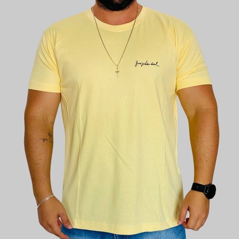 Camiseta Prada - Amarelo com Branco - P