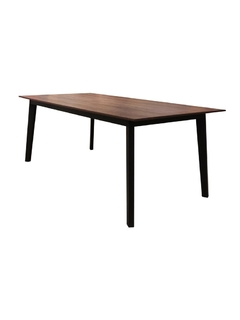 Comedor Nórdico Polo Negro y Nogal con 4 Sillas Eames - comprar en línea