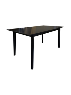 Mesa Comedor Minimalista Estilo Nórdico Negra 4-6 personas - comprar en línea