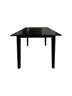 Mesa Comedor Minimalista Estilo Nórdico Negra 4-6 personas - POLODESIGNSMX