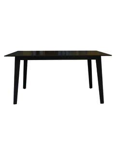 Mesa Comedor Minimalista Estilo Nórdico Negra 4-6 personas