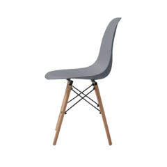 Comedor Nórdico Gris Ébano con 4 sillas eames - comprar en línea