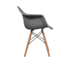 Silla Minimalista Eames Descansabrazos Gris en internet