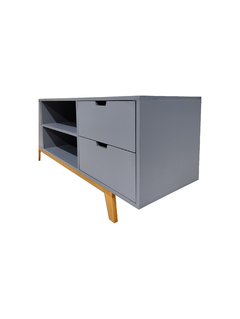 Mueble TV Bolonia Madera y Gris - 155 cm / 60 pulgadas - tienda en línea