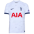 Camisa Tottenham para temporada 2023/24 na cor predominante Branca com detalhes em azul nas barras da manga. Seu escudo bordado ao lado esquerdo do peito no lado direito em bordado a logo da Nike e sua gola careca.