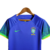 Conjunto Infantil Seleção Brasileira II 2022 Nike Camisa e Shorts Azul - comprar online