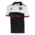Camisa de time São Paulo  futebol clube modelo torcedor masculina gola em V com o escudo do lado Esquerdo e o adidas ao lado direito camisa nas cores Branca, Preta em com detalhes em Vermelho  representando as cores tradicionais do clube.