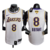 Regata Los Angeles Lakers- Lakers- Jerseys Lakers- Regata Basquete Lakers- Branca-Branco- Nike-Nba-24-23-6-kobe bryant-Lebron James-basquete-oficial-original