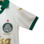 conjunto-infantil-palmeiras-away-2-ii-shorts-camisa-branco-branca-oficial-original-puma-crefisa-nova camisa palmeiras