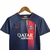 Conjunto Infantil PSG- Kit infantil PSG-Azul-Home-1-i-Shorts e Camisa-Nike-Qatar-Camisa Mbappe-2023-23/24-oficial-original-Paris Saint Germain