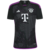 Camisa Reserva do Bayern de munique  para a temporada de 2023/24 nas cores preta verda e violeta, com escudo bordado ao lado esquerdo do peito e ao lado direito o simbolo da fornecedora esportiva adidas.