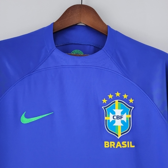 Camisa Brasil Basic CBF - Azul