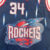 Regata Swingman Mitchell & Ness NBA Houston Rockets Masculina - Marinho+Vermelho na internet