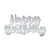 Mini Cake Topper Happy Birthday 02 - comprar online