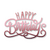 Mini Cake Topper Happy Birthday 04 en internet