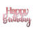 Mini Cake Topper Happy Birthday 05 en internet