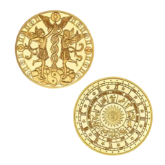 MONEDA CONMEMORATIVA SIGNO GÉMINIS - comprar online