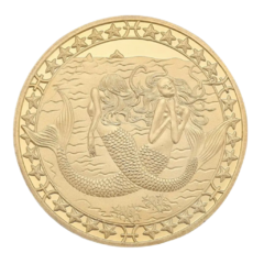 MONEDA CONMEMORATIVA PISCIS