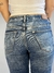 JEAN CHUPIN AZUL GASTADO TIRO MEDIO H&M T.32 en internet